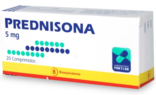 PREDNISONA BE COMPRIMIDOS 5MG x 20