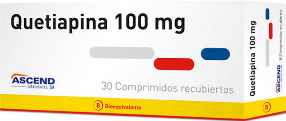 QUETIAPINA 100 MG 30 COM.REC.