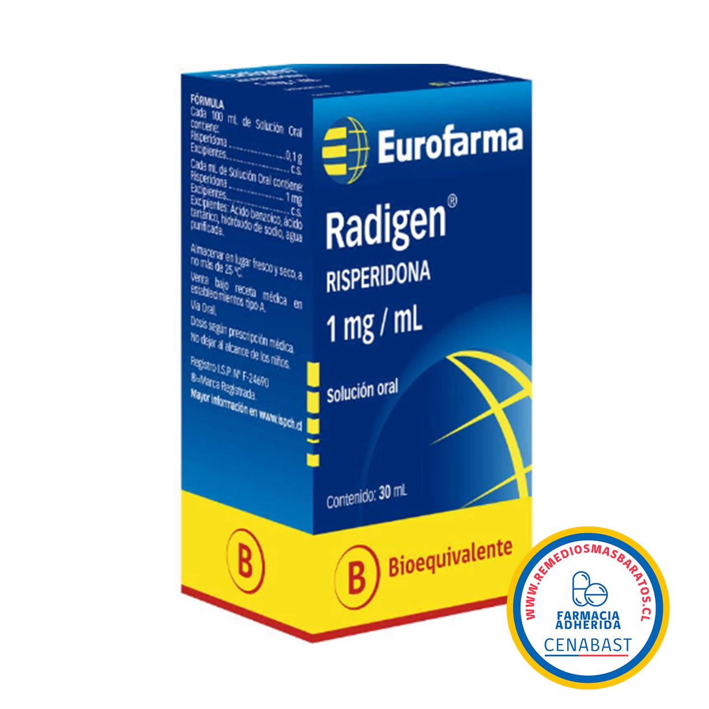 RADIGEN GOTAS 1 MG / ML X 30 ML