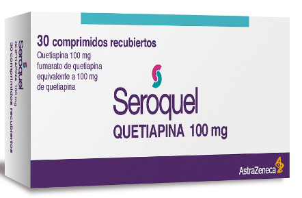 SEROQUEL 100 MG. X 30 COMPRIMIDOS