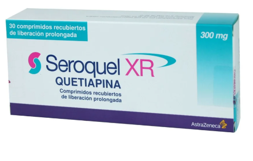 SEROQUEL XR 300 MG X 30 COMPRIMIDOS