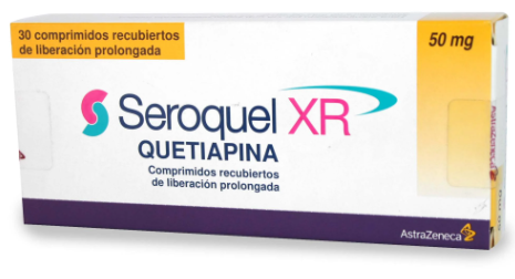 SEROQUEL XR 50 MG X 30 COMPRIMIDOS