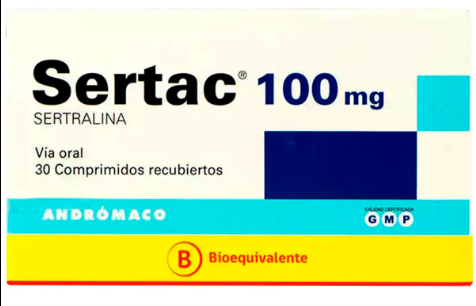 SERTAC 100 MG X 30 COMP