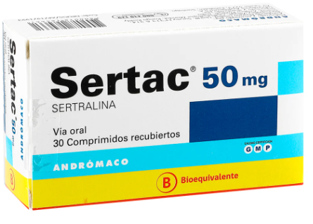SERTAC 50 MG X 30 COMP