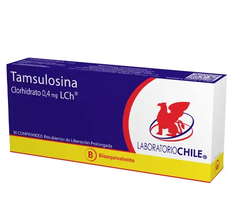 TAMSULOSINA CAP 0,4 MG X 30 U