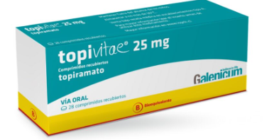 TOPIVITAE 25 MG X 28 COMPRIMIDOS RECUBIERTOS