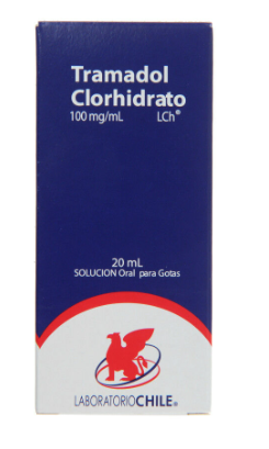 TRAMADOL 100 MG/ ML GOTAS X 20 ML.