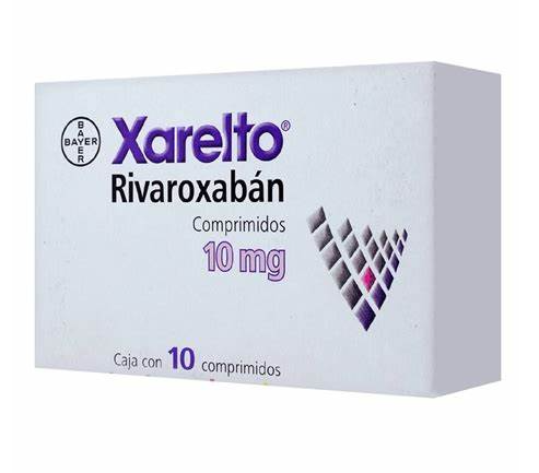 XARELTO 10 MG CAJ 10 CM