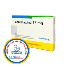 VENLAFAXINA 75 MG CAJ 30 COM CENABAST