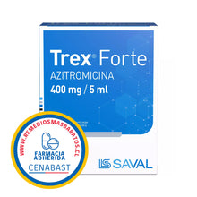 TREX FORTE 400 MG/5ML P/S 30 ML CENABAST