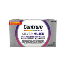 CENTRUM SILVER MUJER X 30 COMP RECUBIERTOS
