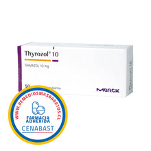 THYROZOL 10MG X 50 COMPRIMIDOS CENABAST