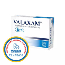 VALAXAM 80/5 X 30 COMPRIMIDOS CENABAST