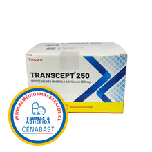 TRANSCEPT 250 X 100 CAPS CENABAST