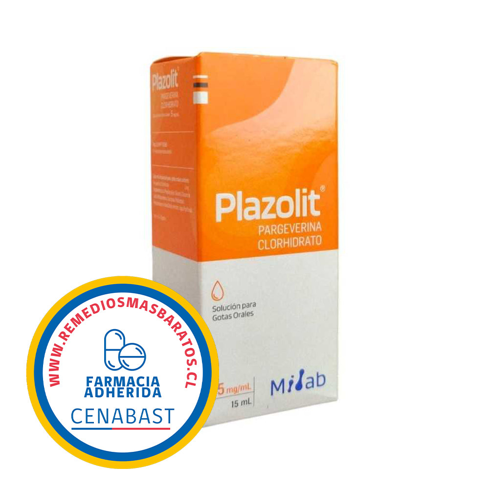 PLAZOLIT 5MG/ML X 15ML CENABAST