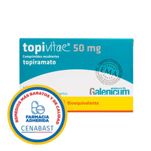 TOPIVITAE 50 MG X 28 COMP. RECUBIERTOS CENABAST
