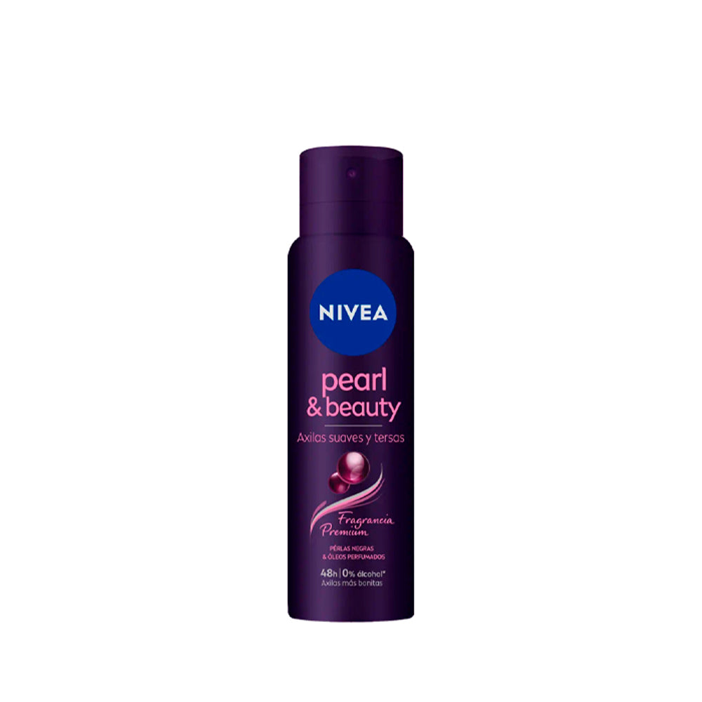 Nivea desodorante spray pearl &beauty black 150ml