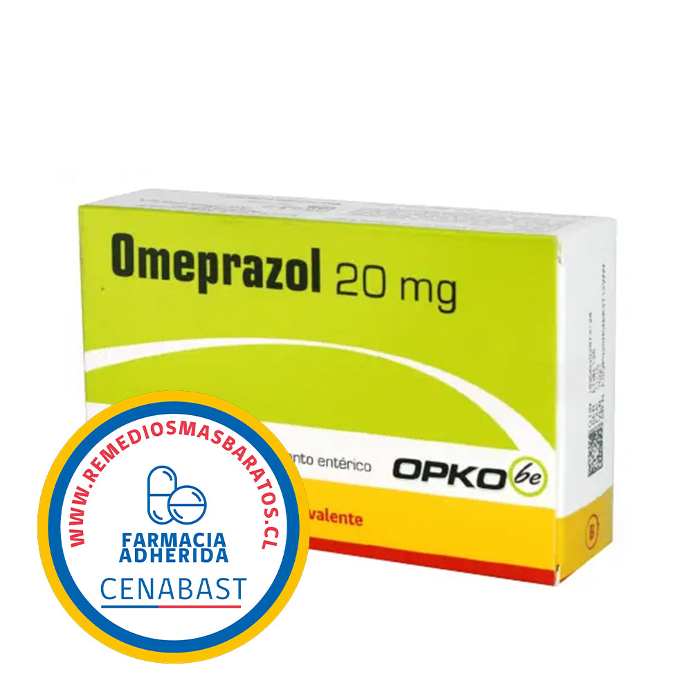 OMEPRAZOL 20 MG CAJ 30 CP OPKO CENABAST