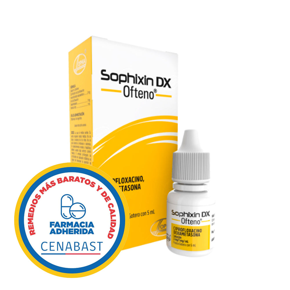 SOPHIXIN DX OFETNO SOL OFT 5 ML CENABAST