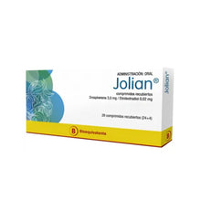 JOLIAN 3 - 0,02 MG X 28 COMP. REC. (24+4)