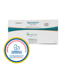 SIGMASPORIN 50 MG X 50 CAPS CENABAST