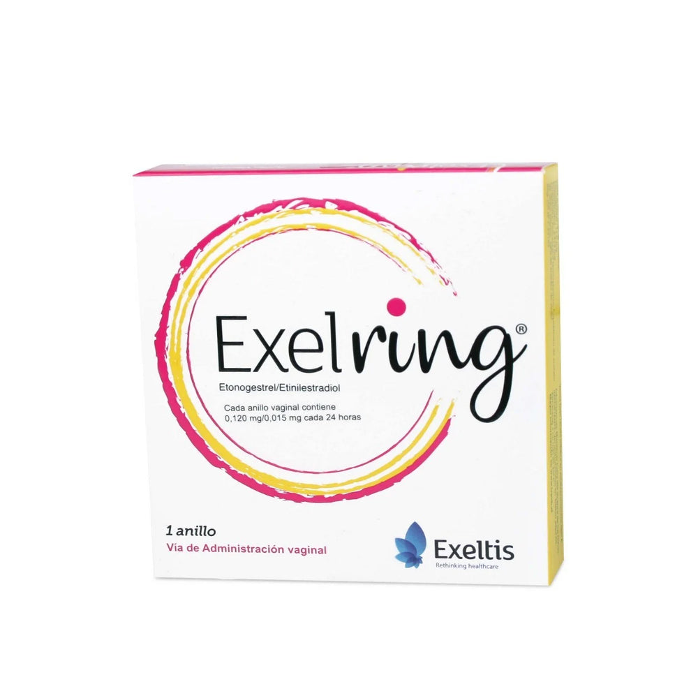 EXELRING 0,120 MG / 0,015 MG ANILLO VAGINAL X 1 UNID.