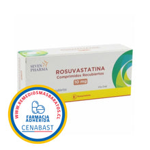 ROSUVASTATINA 10 MG X 30 COM CENABAST