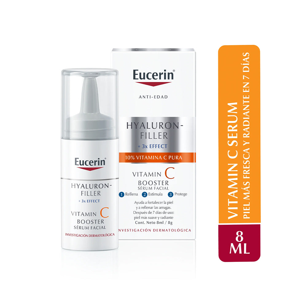EUCERIN HYALURON FILLER ANTI EDAD SERUM VITAMIN BOOSTER 8ML