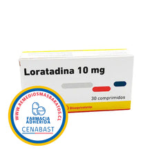 LORATADINA 10 MG X 30 COM CENABAST ASC