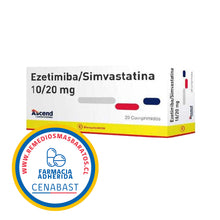 EZETIMIBA/SIMVASTATINA10/20MG X 28 COMP CENABAST