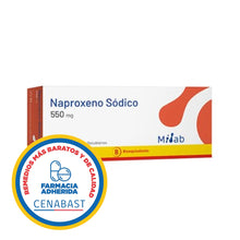 NAPROXENO 550 MG X 10 COMP CENABAST