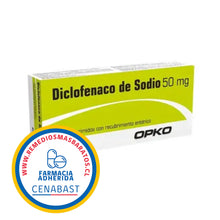 DICLOFENACO COMP REC 50 MG X 10 COM O CENABAST