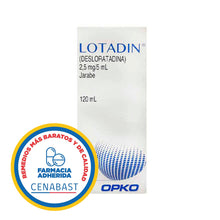 LOTADIN 2,5MG/5ML X 120 ML CENABAST