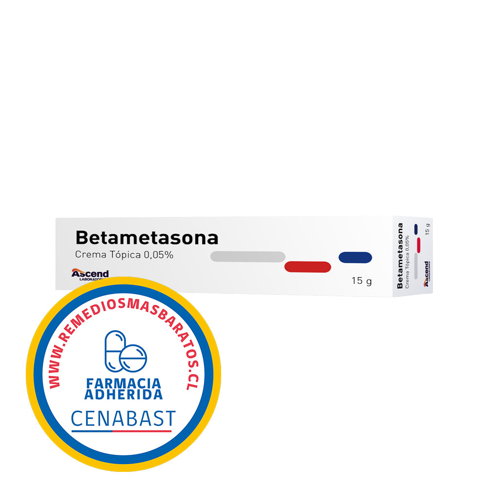 BETAMETASONA CRE 0.05% X 15 GR ASCEND CENABAST