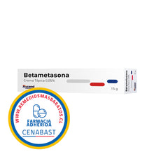BETAMETASONA CRE 0.05% X 15 GR ASCEND CENABAST