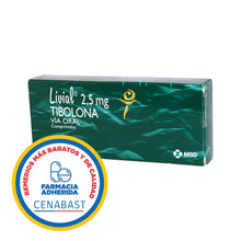 LIVIAL 2,5 MG X 28 COMPRIMIDOS CENABAST