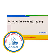 DABIGATRAN CAP 150 MG X 30 ALEMBIC CENABAST