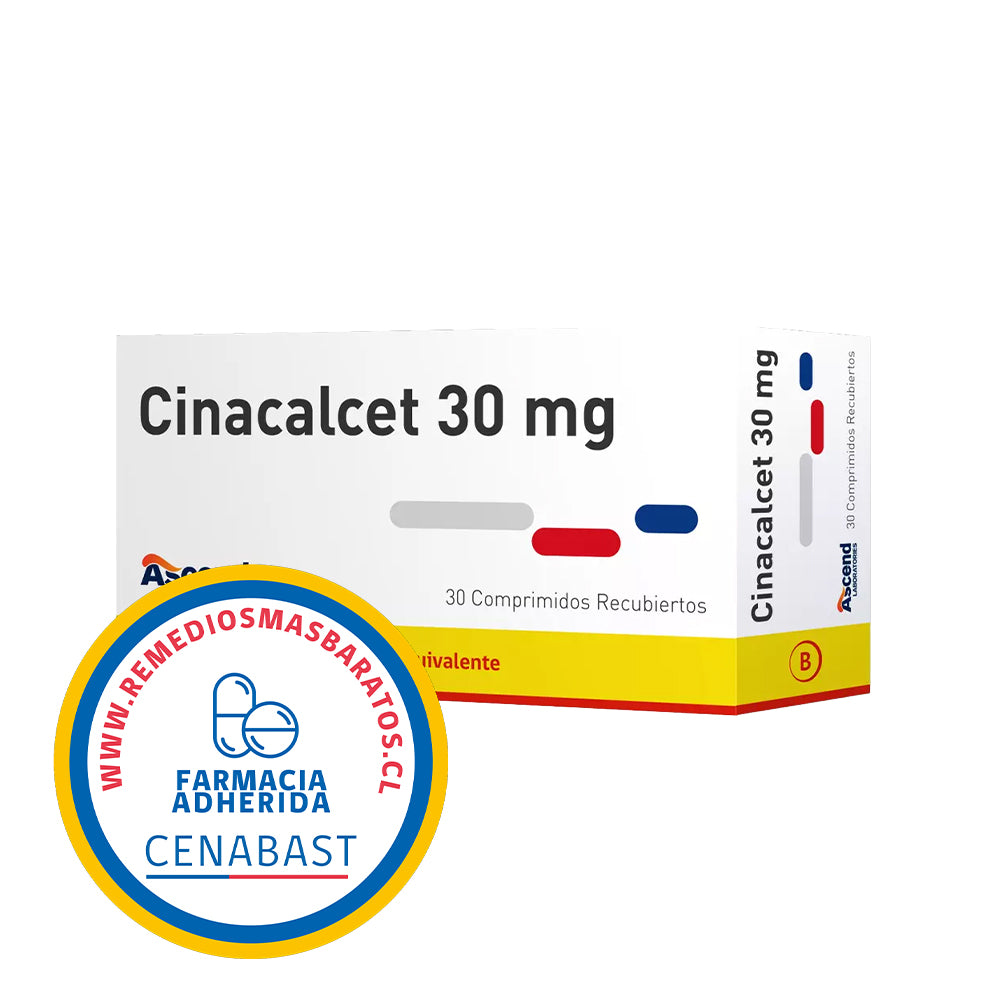 CINACALCET 30 MG X 30 COM CENABAST