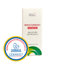 BIMATOPROST 0,03% SOL OFT 5ML CAJ 1 FRA