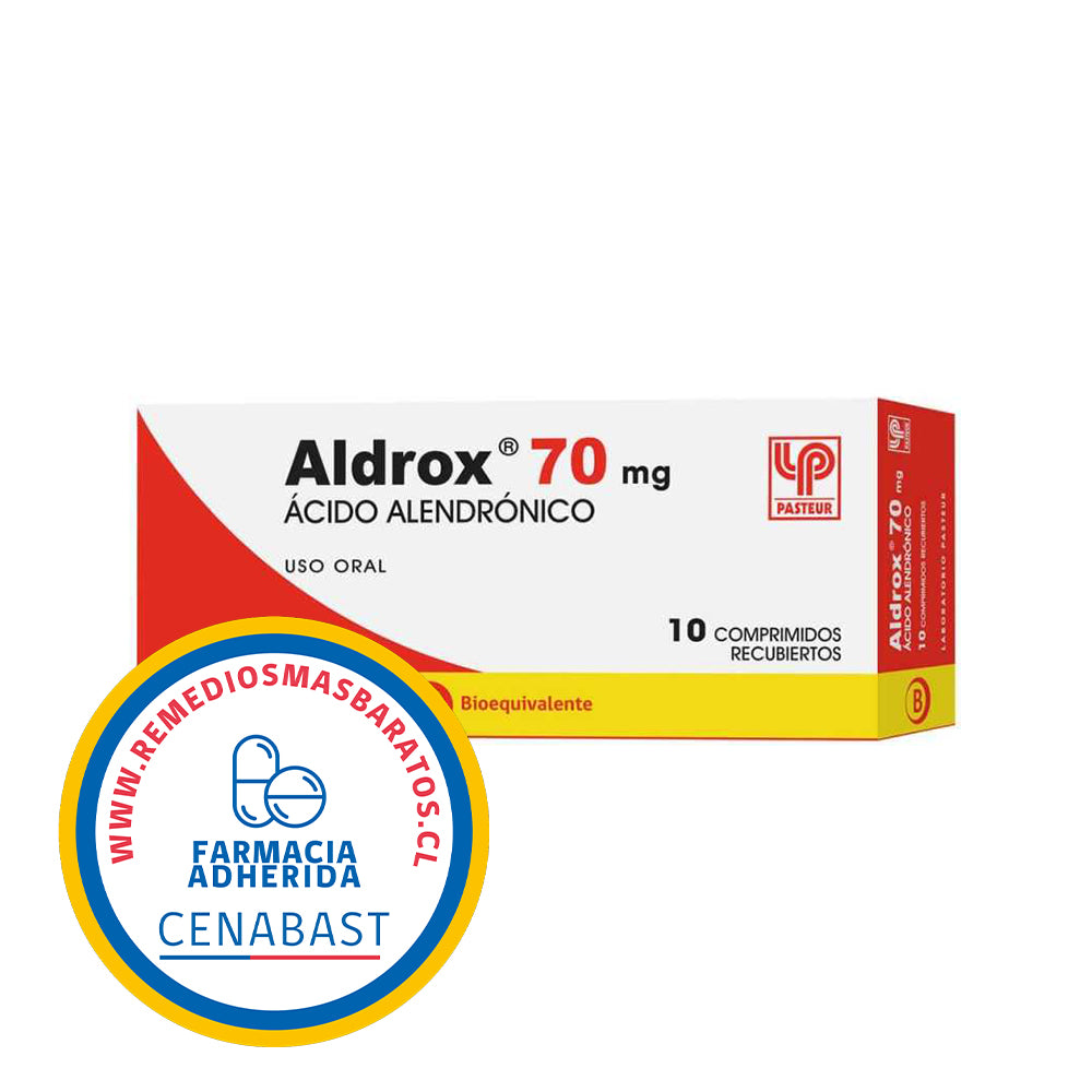 ALDROX 70 MG X 10 COM CENABAST