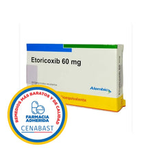 ETORICOXIB 60MG X 14 COMPRIMIDOS CENABAST