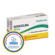 DOXICICLINA 100MG X 10 COMPRIMIDOS CENABAST