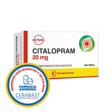 CITALOPRAM 20MG X 30 COMPRIMIDOS CENABAST