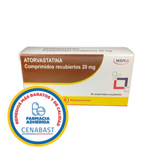 ATORVASTATINA 20 MG CENABAST