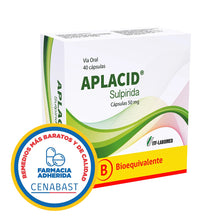 APLACID 50MG X 40 CAPSULAS CENABAST