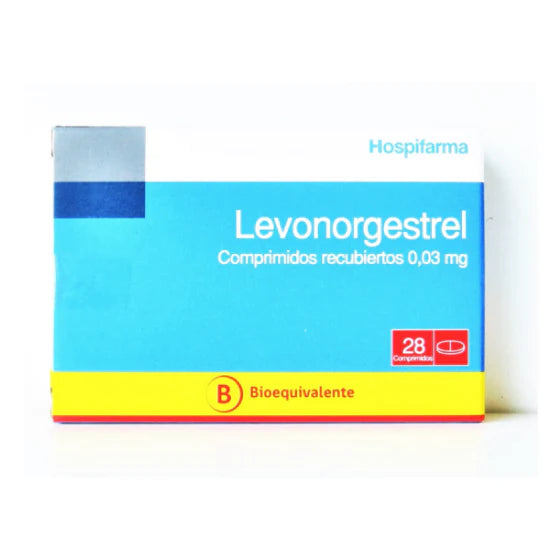 Levonorgestrel comprimidos 0,03 mg