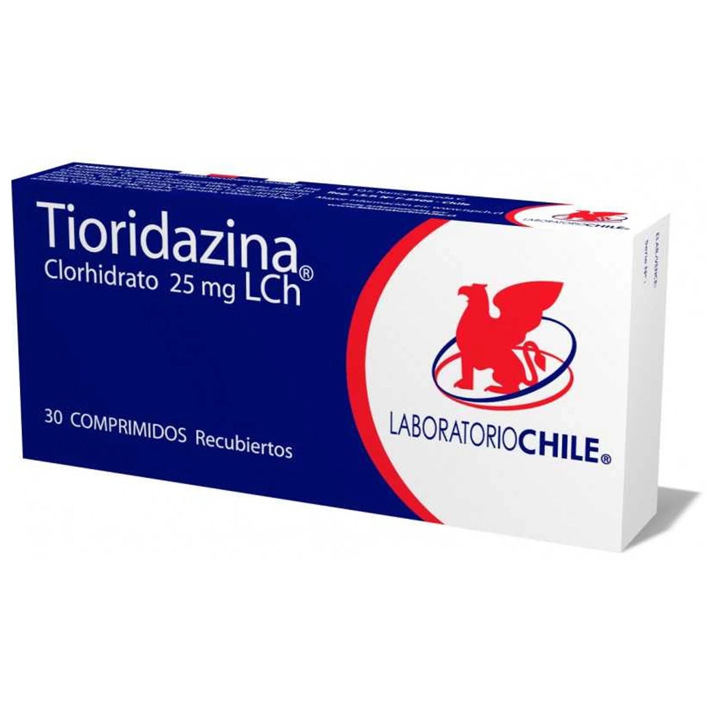 Tioridazina 25 mg 30 comprimidos