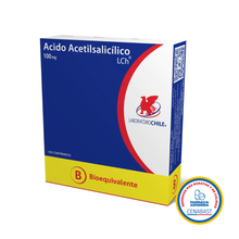 ACIDO ACETILSALICILICO 100 MG X 100 COMPRIMIDOS CENABAST