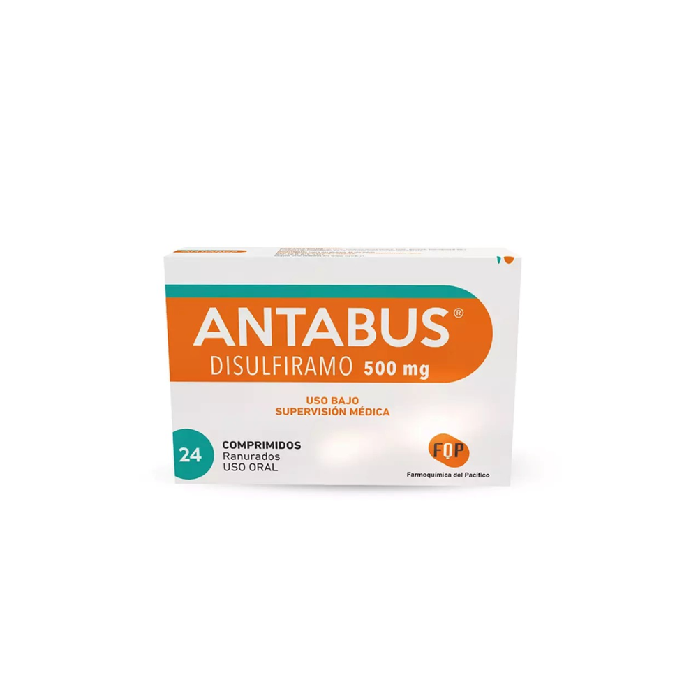 ANTABUS 500 MG X 24 COMPRIMIDOS