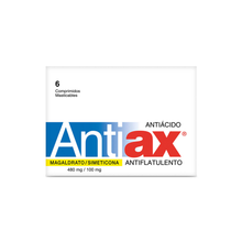 ANTIAX 480 MG/ 100 MG COMP. MASTICABLES X 6 UN.
